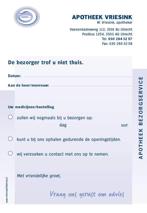 apotheek serviceproducten